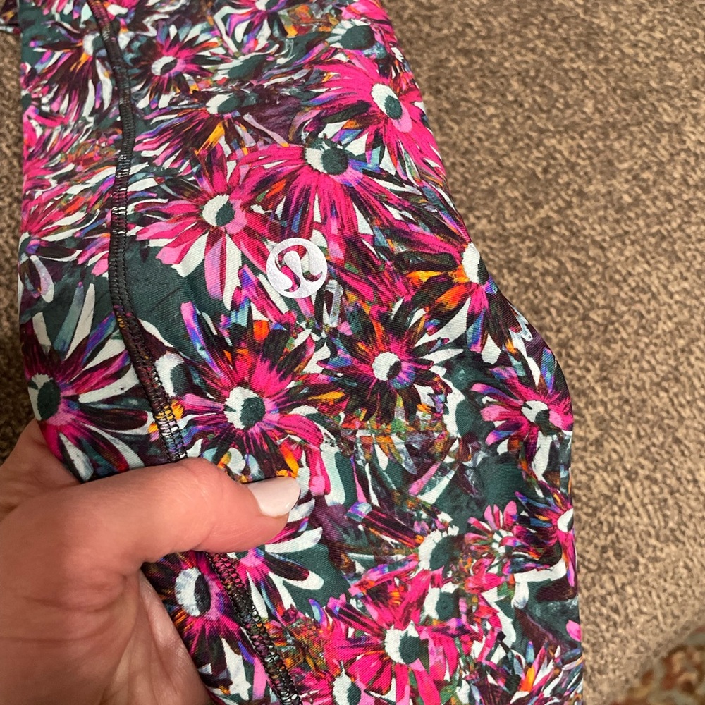 Lululemon fleece lined leggings size 2
